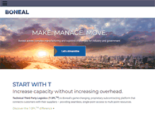 Tablet Screenshot of boneal.com